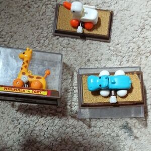 Minimals Kids Toy Set - Giraffe, Hippo, and Duck